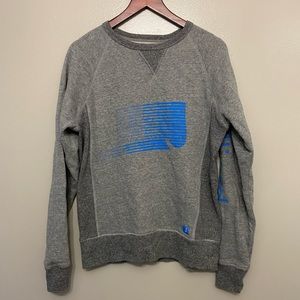Juilliard S Shirt Grey Graphic Blue Logo Print Crewneck Pullover Music